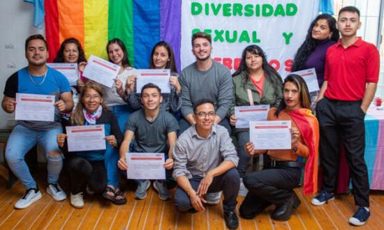 Se desarrolló el ciclo de talleres sobre diversidad sexual y derechos humanos